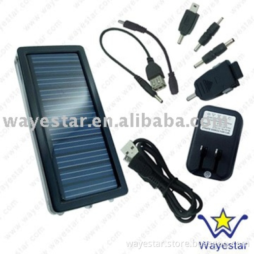Solar charger for mobile phone